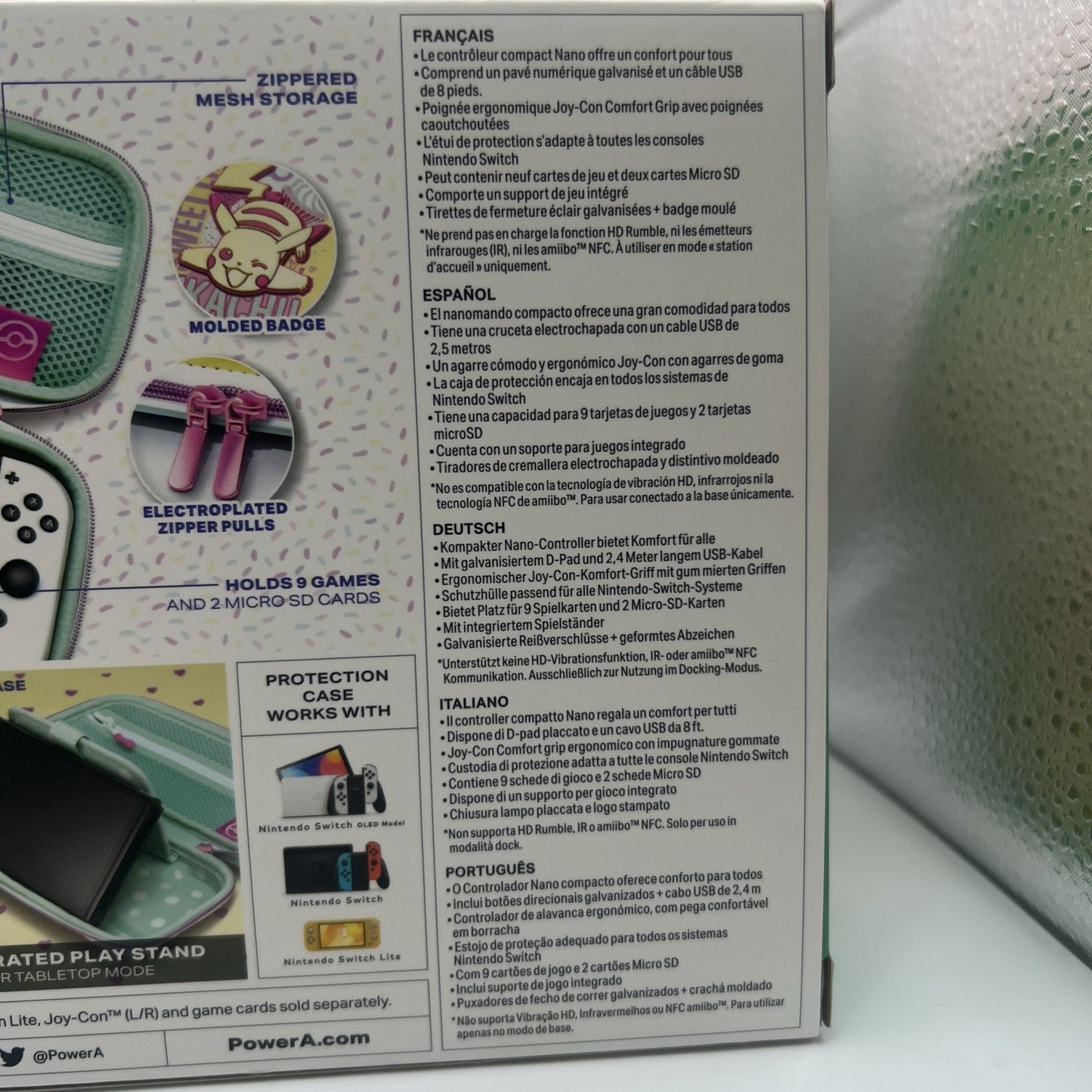 Nintendo Switch Pokemon Controller Sweet Friends Assortment Pikachu Bundle Case