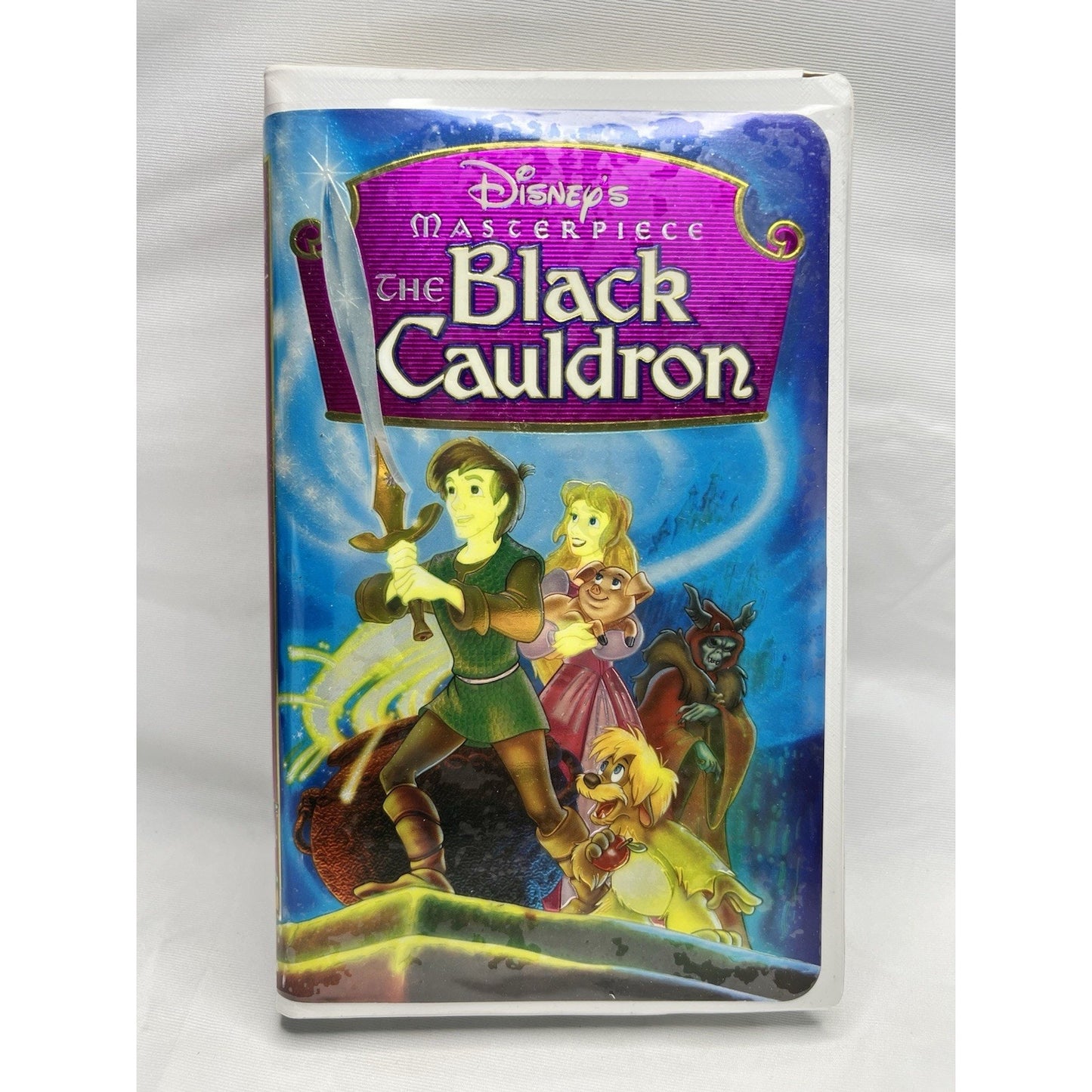 The Black Cauldron VHS, 1998, Disney Masterpiece Collection Used Tested Video