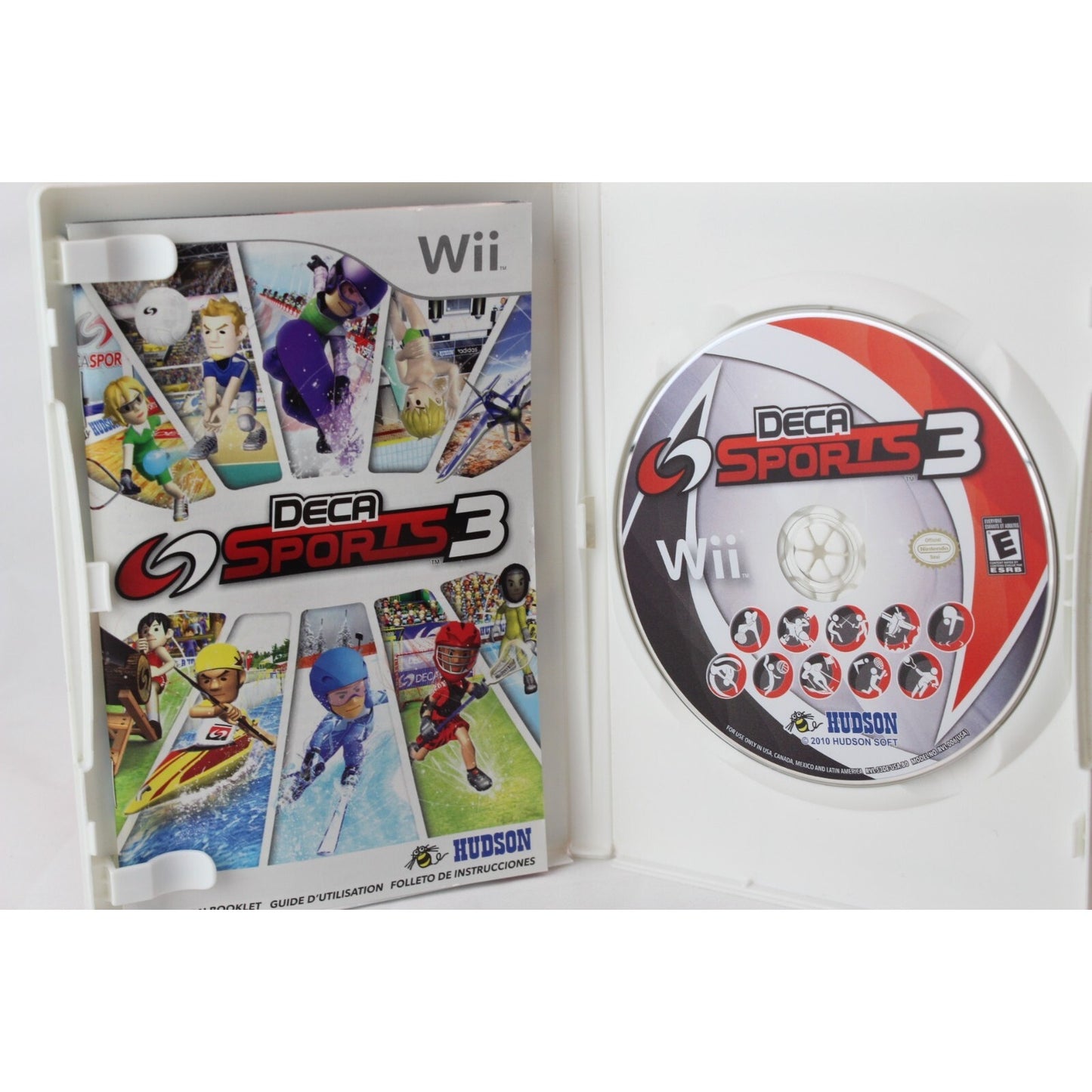 Deca Sports 3 Nintendo Wii Tested Video Game Used