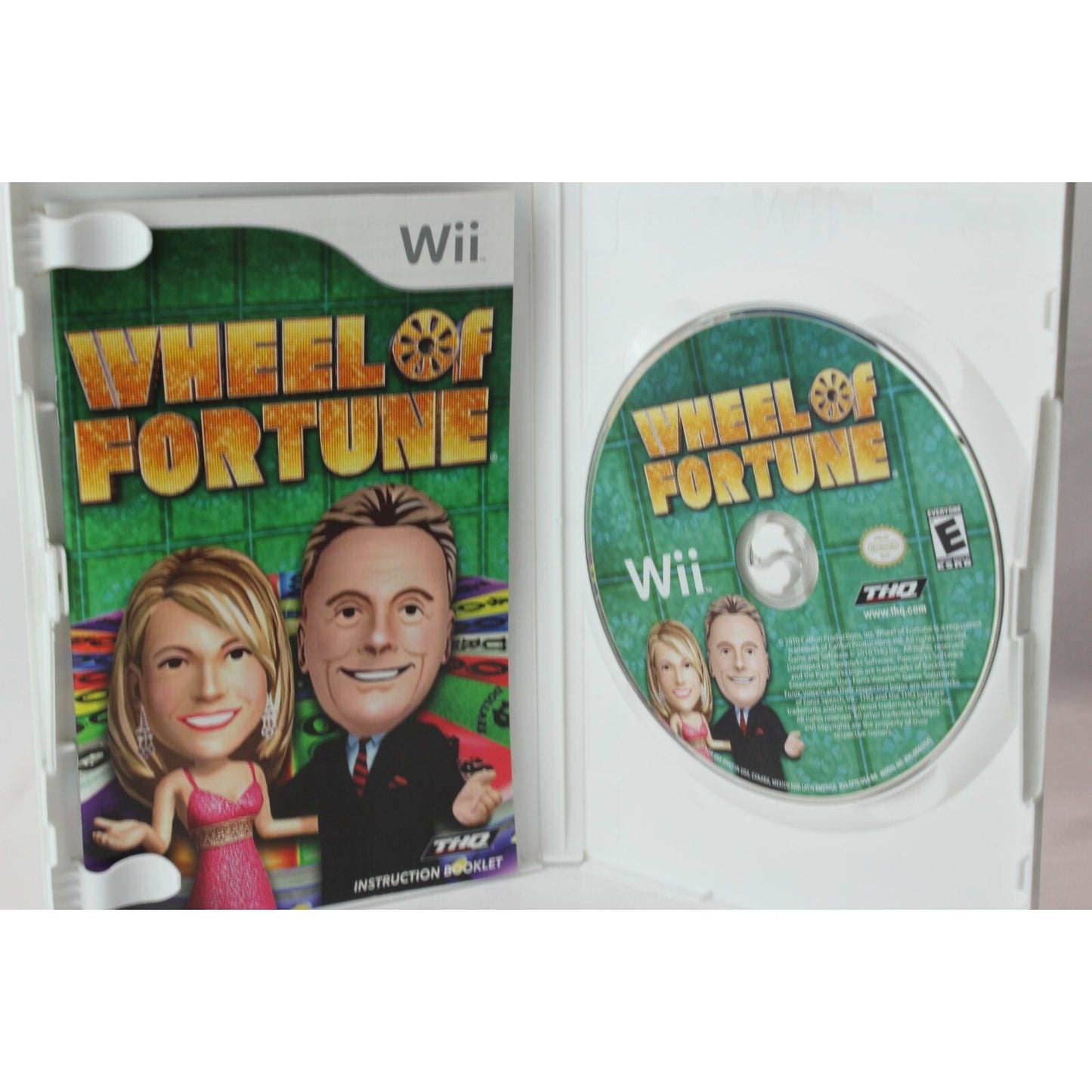 Wheel of Fortune Nintendo Wii Tested Video Game Used
