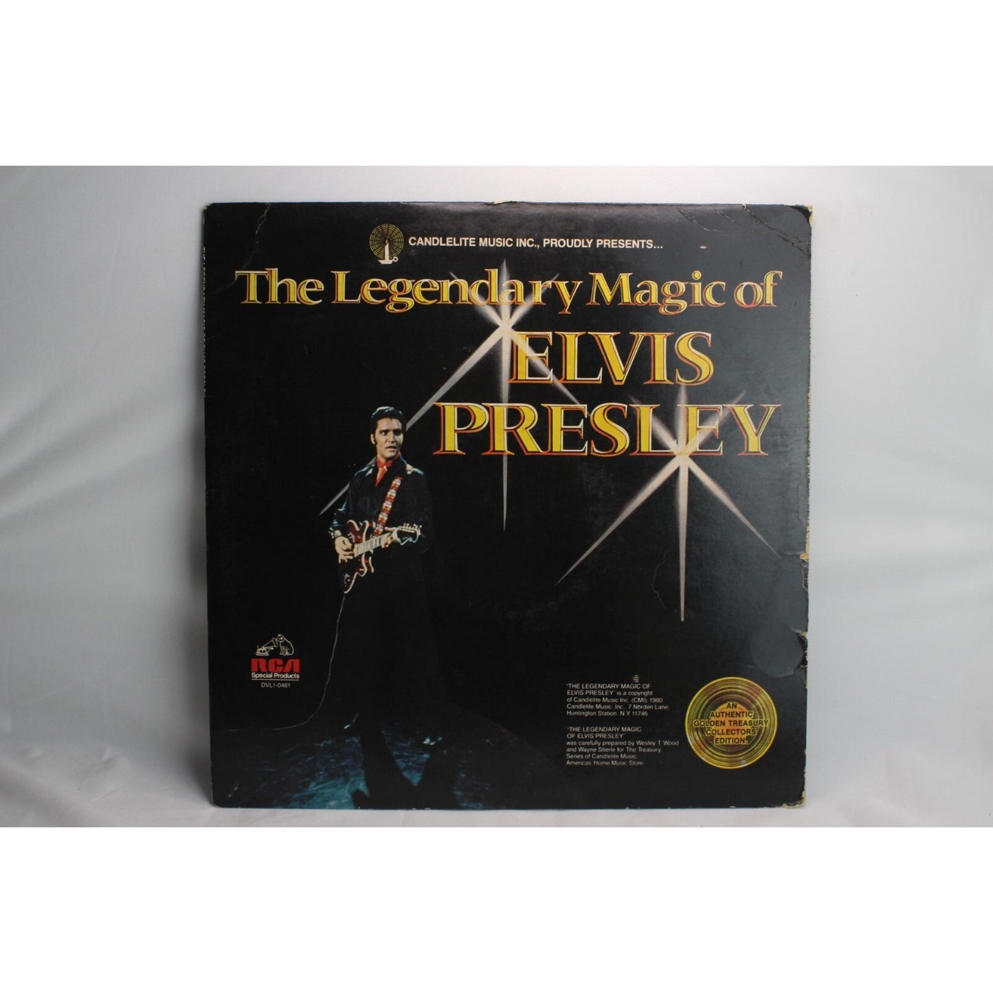 Elvis Presley The Legendary Magic Of Elvis Presley Vinyl Record Album Used