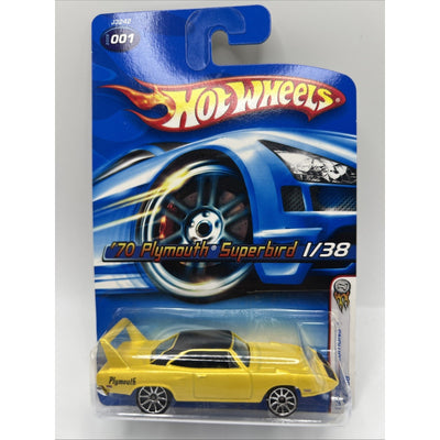 1970 Plymouth Superbird 1/38 Hot Wheels Car Original Packaging 2006 Collection