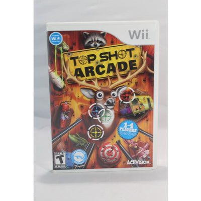 Top Shot Arcade Nintendo Wii Activision Video Game Tested