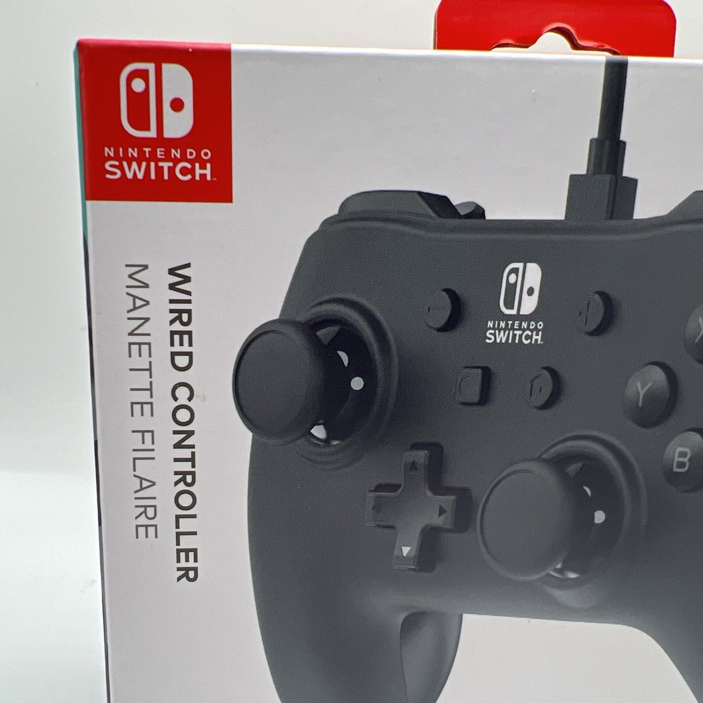 Nintendo Switch Wired Controller Black PowerA Manette Filaire Matte Satin New