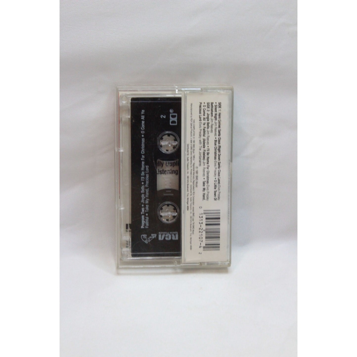 Elvis Presley & Jim Reeves Christmas Favorites Cassette Tape Tested Music Used