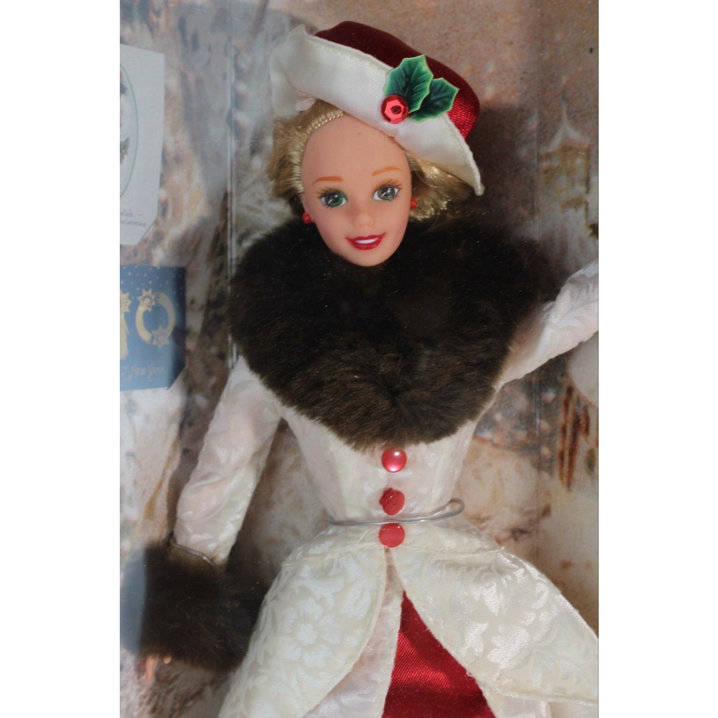 Vintage 1995 Hallmark Holiday Memories Barbie Special Edition Collector Doll New