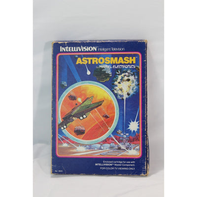 Astrosmash Intellivision Tested Video Game Used Classic Space Shooter Game