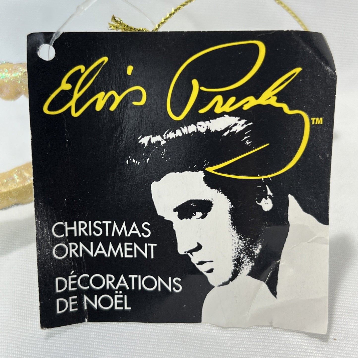 Elvis Presley Gold Suit Rocking '50s Ornament, 2019 New!