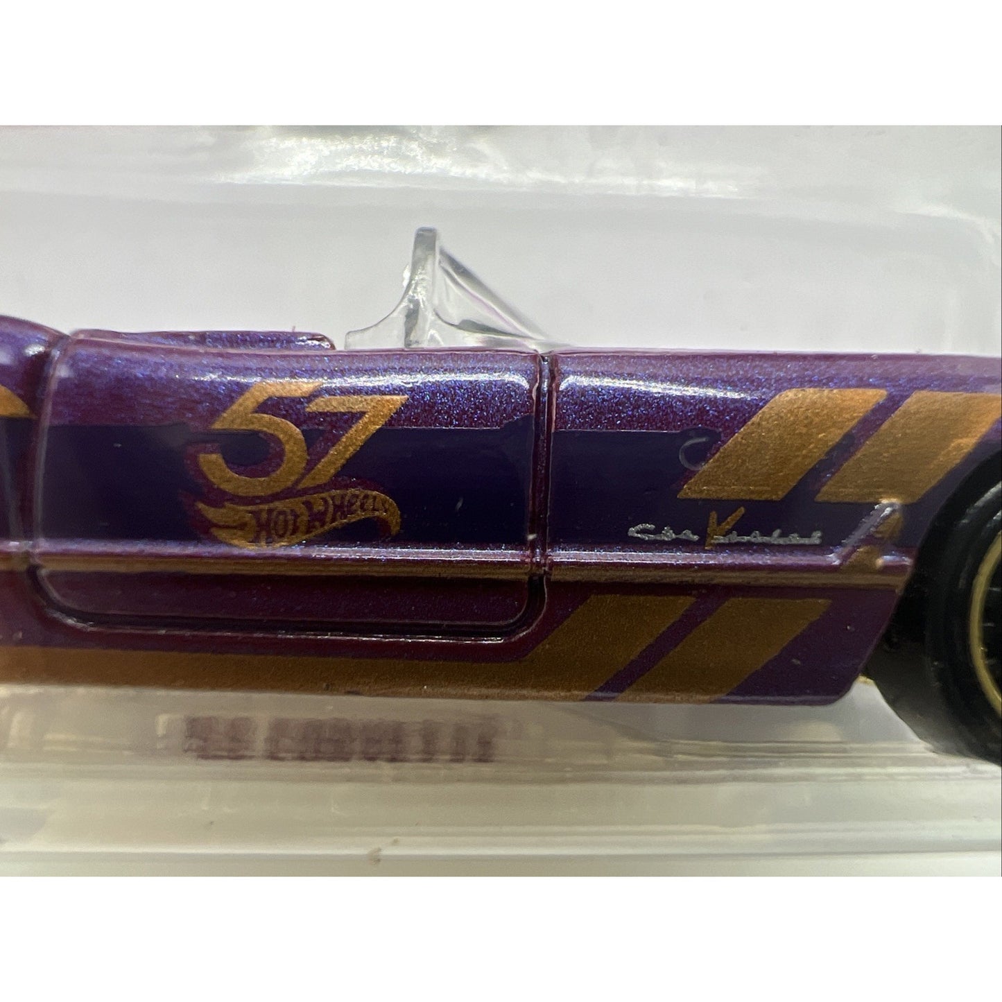Hot Wheels '55 Corvette Purple #4 4/6 2025 Pearl Chrome 57th Anniversary Gold