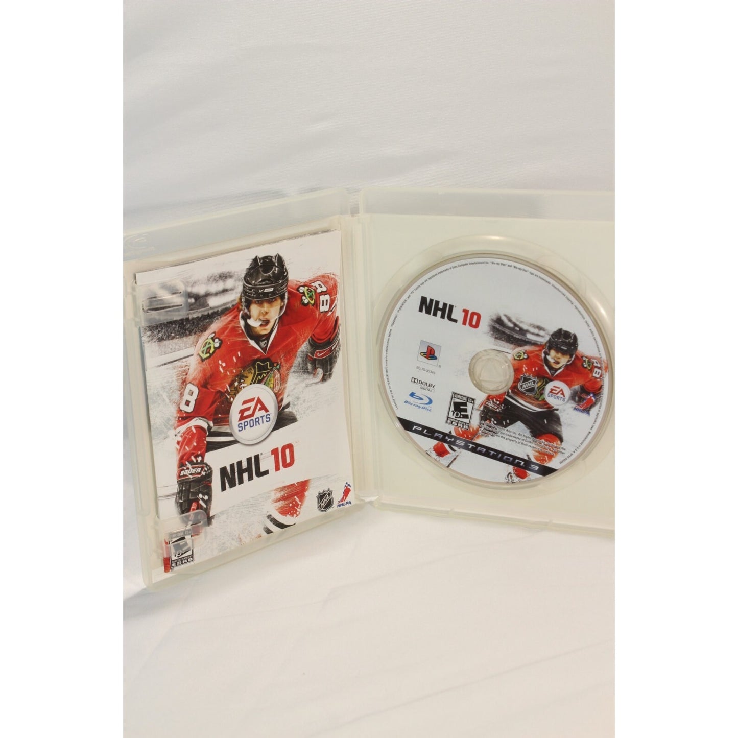 EA Sports NHL 10 PlayStation 3 PS3 Tested Video Game Used Hockey Sports Game