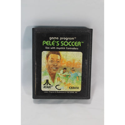 Pele's Soccer Atari 2600 Tested Video Game Used Classic Retro Sports Game