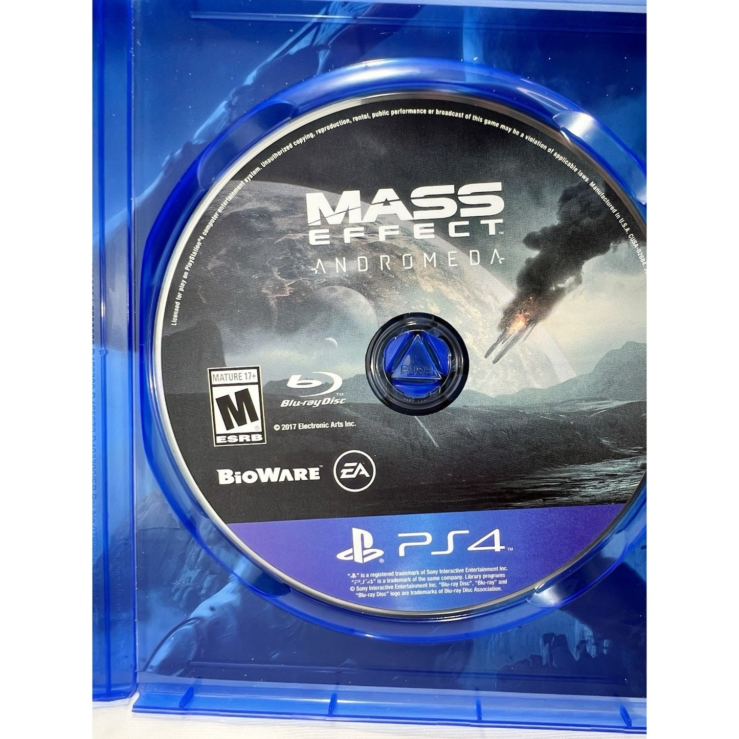 Mass Effect: Andromeda Sony PlayStation 4 2017 PS4 Video Game Tested