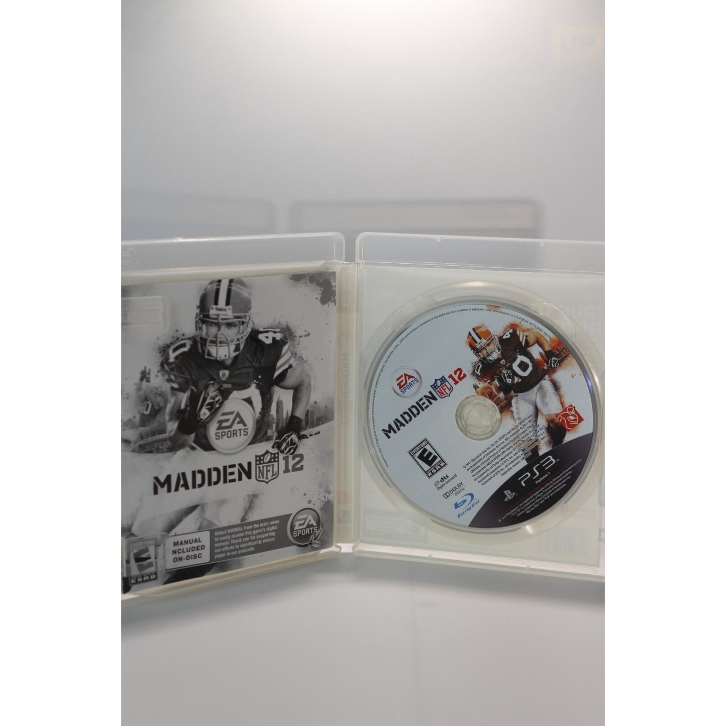 Madden NFL 12 PlayStation 3 PS3 Tested Video Game Used Football Sports Game