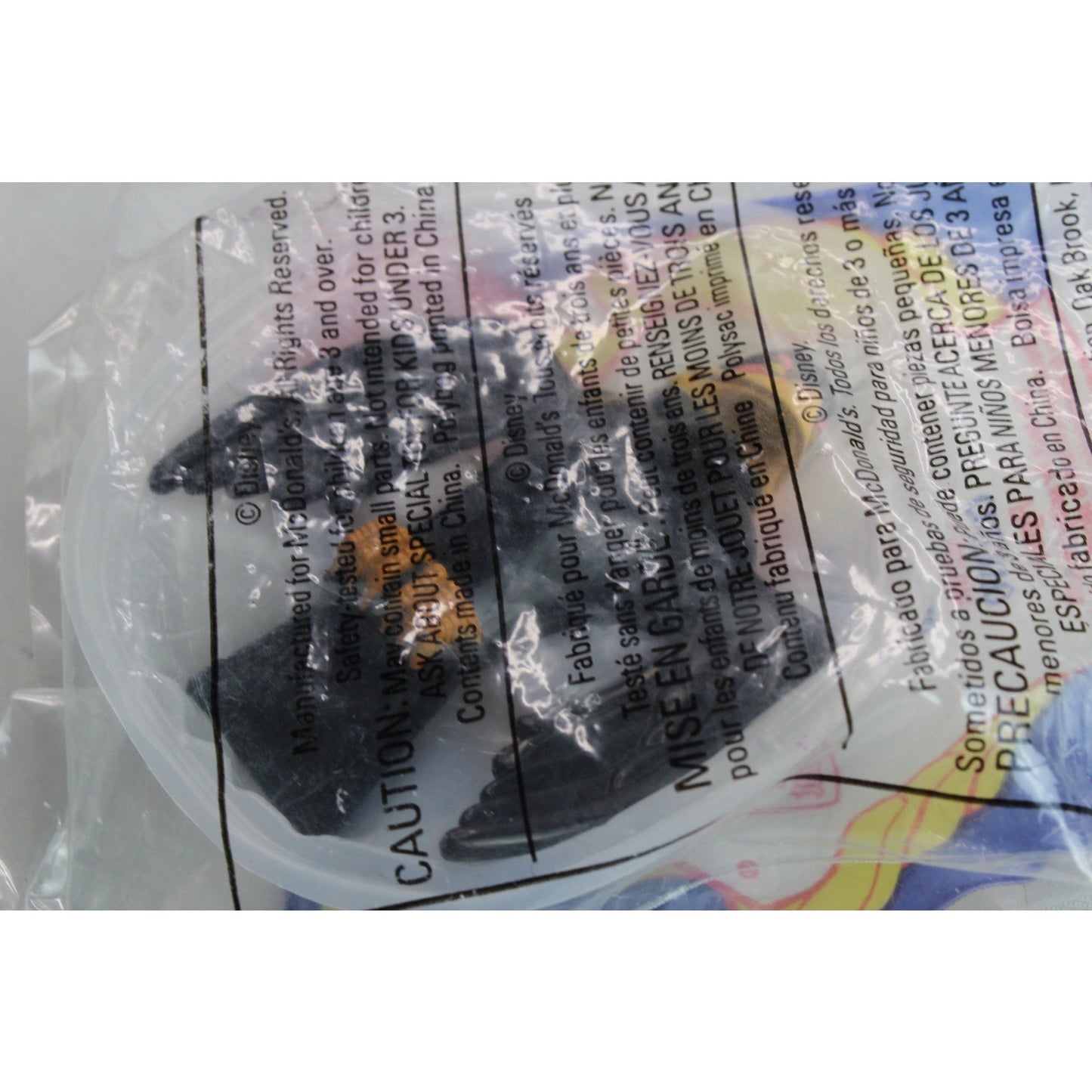 Black Raven Maleficent's Crow Disney Sleeping Beauty Figure McDonald's Toy New