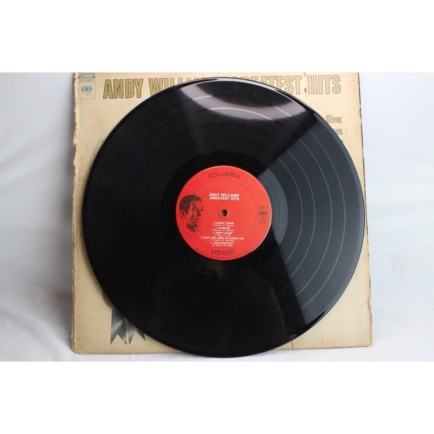 Andy Williams Greatest Hits Vinyl Record Tested Used