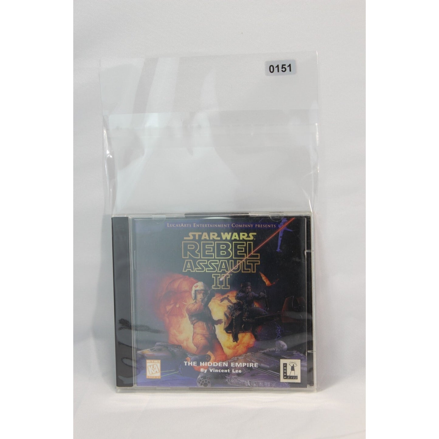 Star Wars Rebel Assault II PC CD-ROM Tested Video Game Used Action Shooter Game