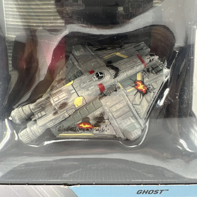 Star Wars Hot Wheels Starships Select Ghost #21 Rebels Chase Variant Blue Battle