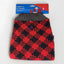 Vibrant Life Dog Pet Clothes Plaid Red Black Winter Apparel Sweater Size Small