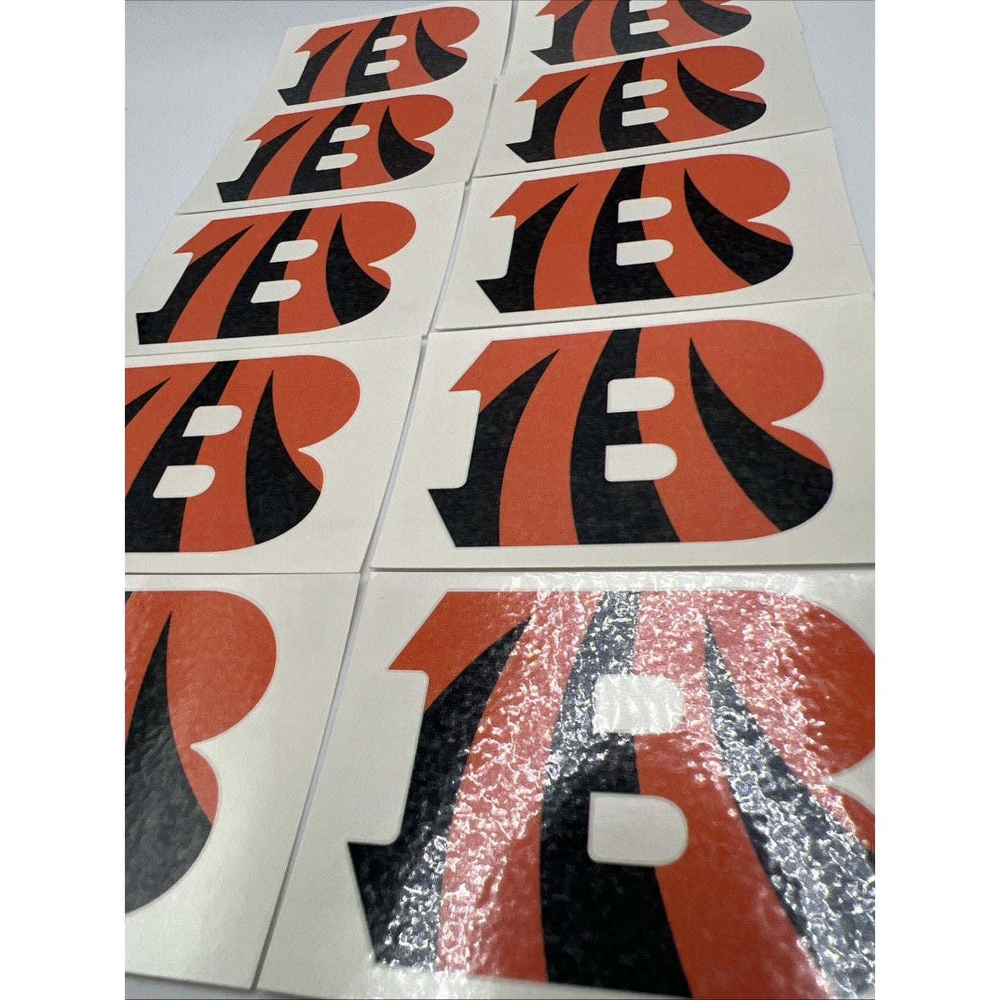 NFL Cincinnati Bengals Temporary Tattoo Pack Of 10 Face Body Tattoos Football