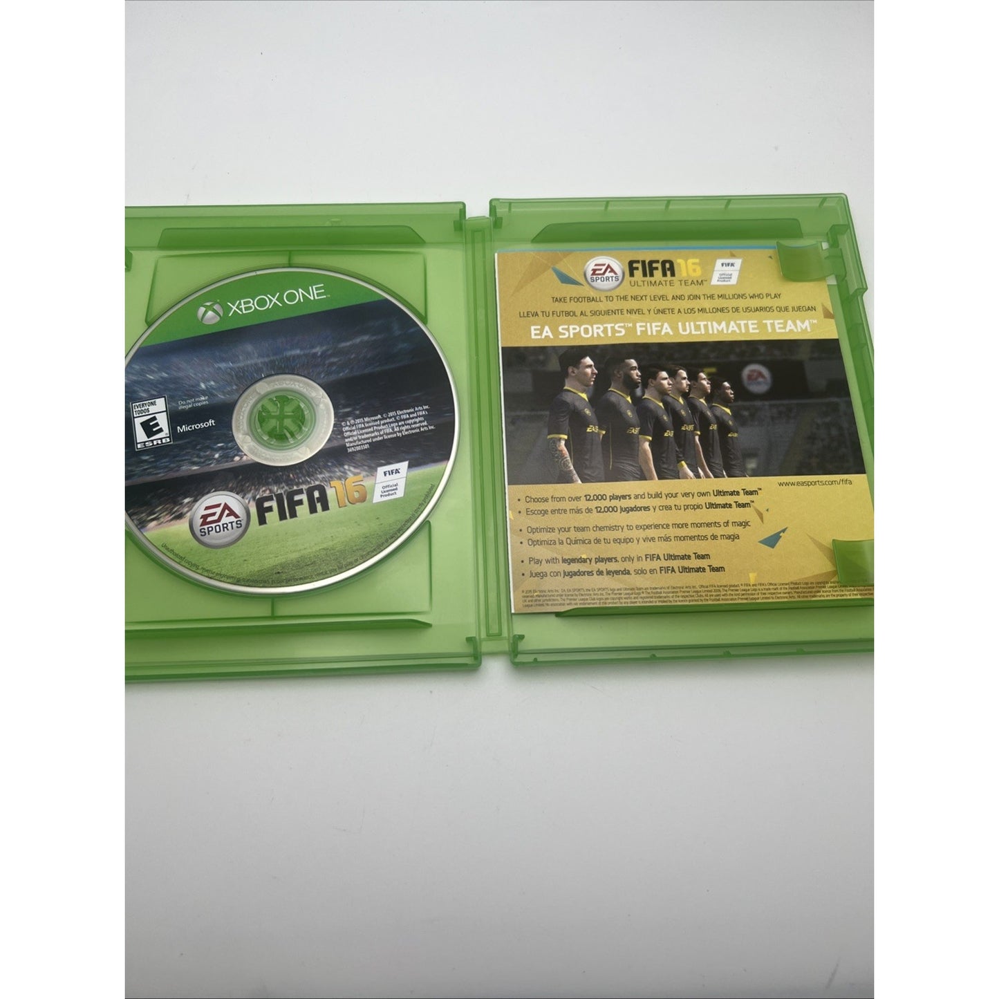 FIFA 16 Standard Edition (Xbox One, 2016) Complete In Case With Inserts Tested