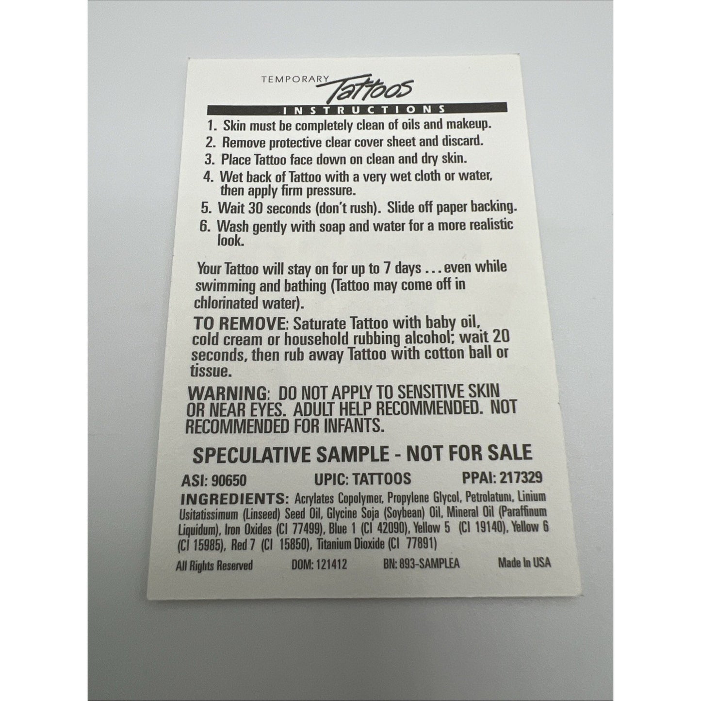 NFL Washington Redskins Temporary Tattoo Pack Of 10 Face Body Tattoos Football