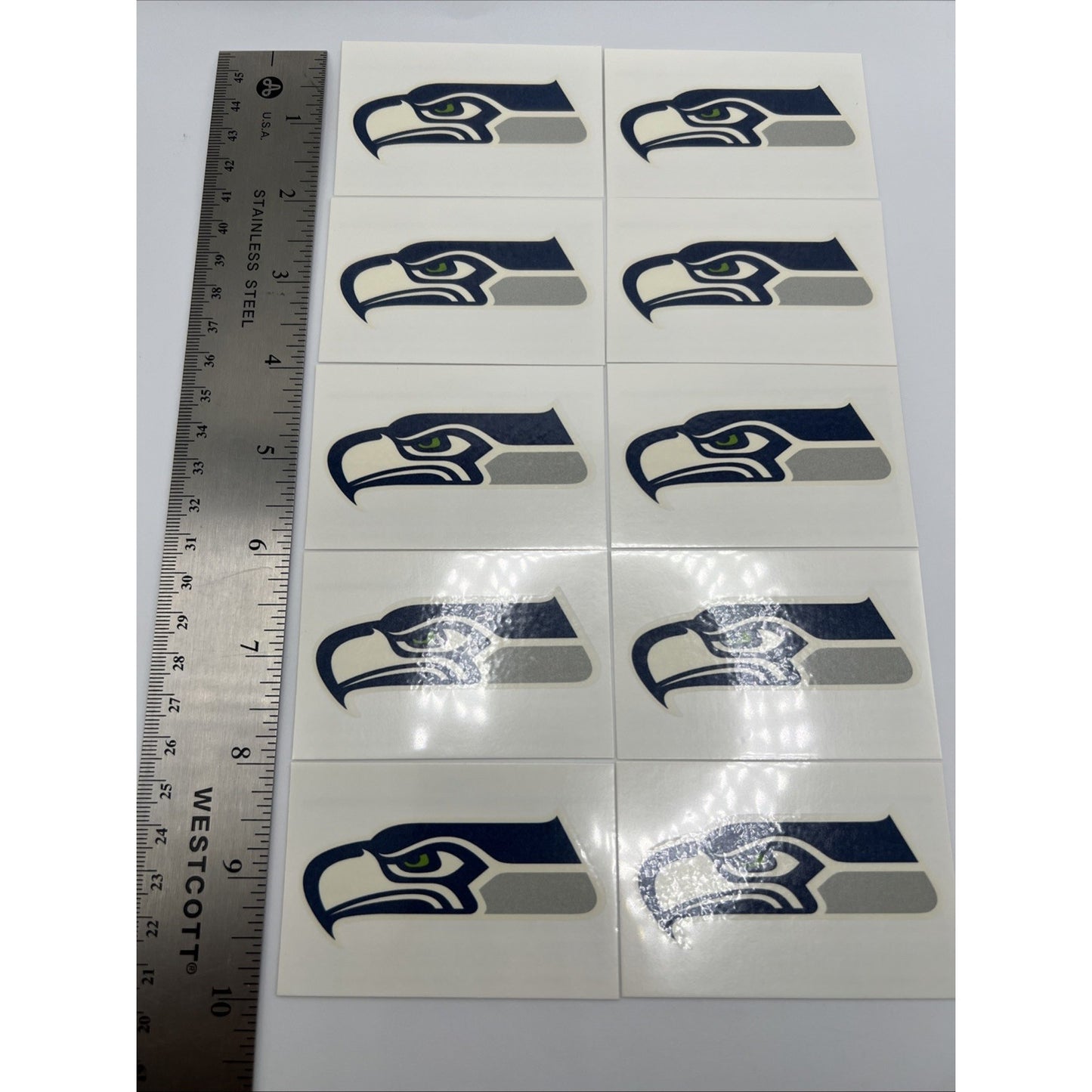 NFL Seattle Seahawks Temporary Tattoo 10 Face Body Tattoos Football Super Bowl