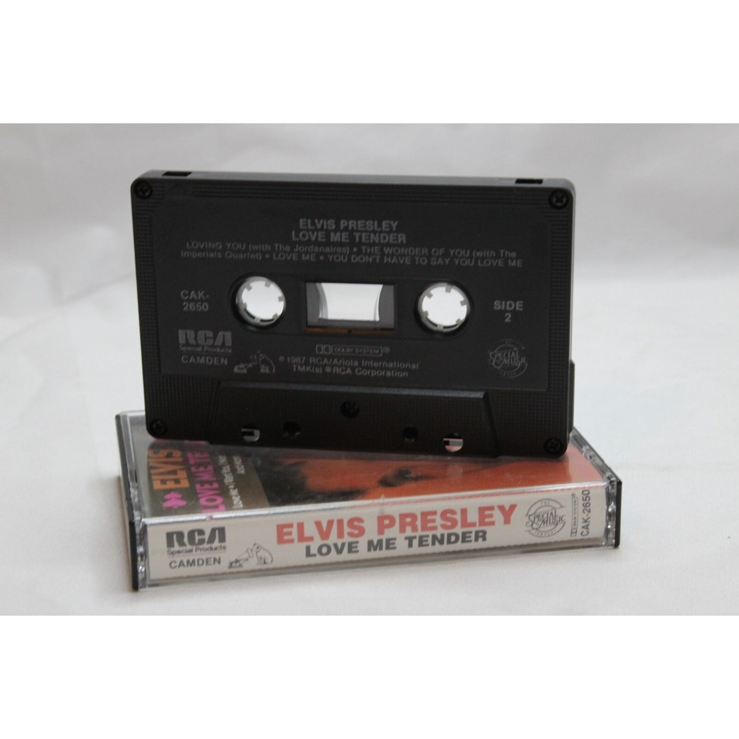 Elvis Presley Love Me Tender Cassette Tape Tested Music Used