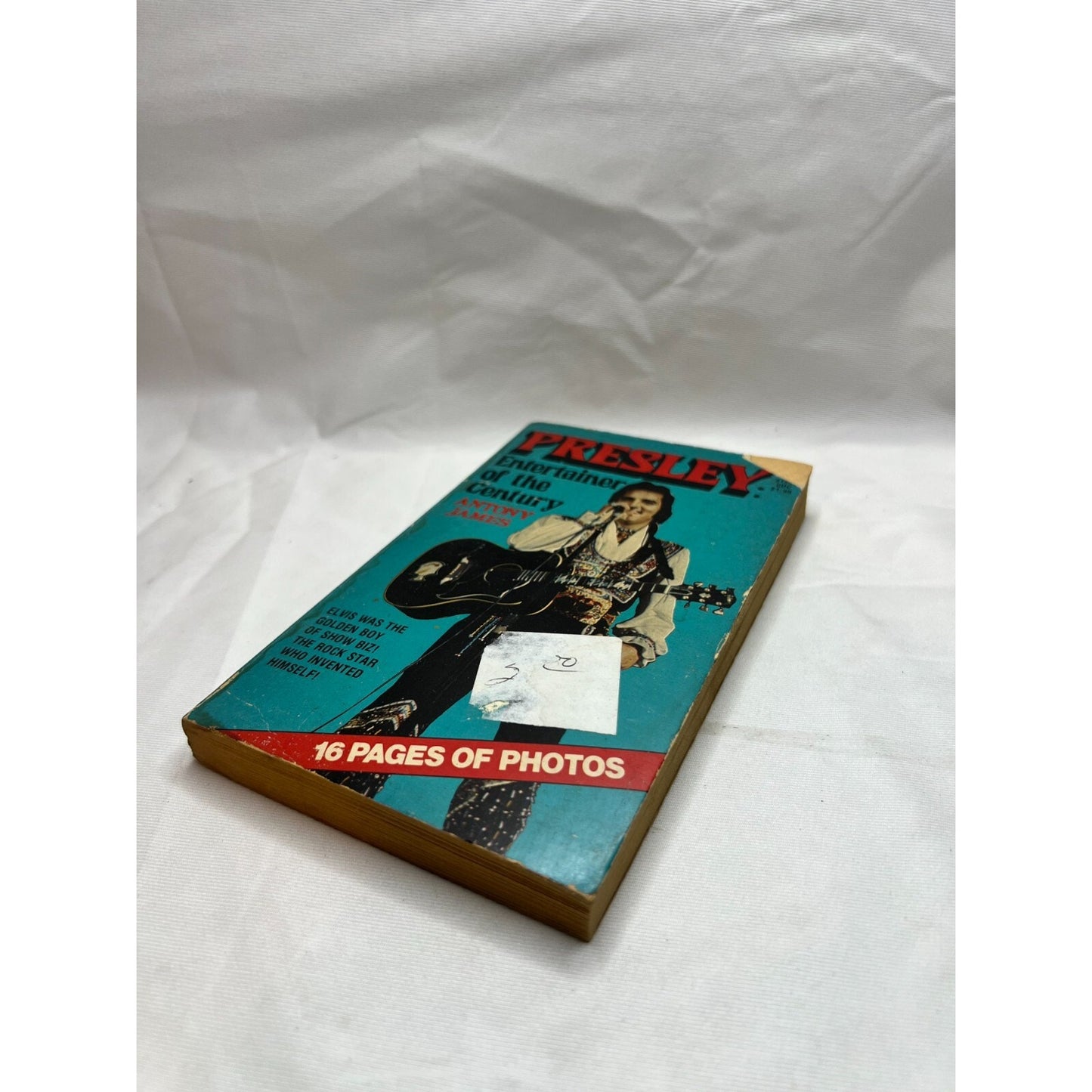 Presley Entertainer of the Century by Antony James Paperback Book Used