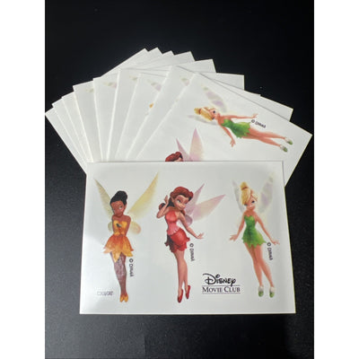 30 Tattoos Disney Movie Club Tinker Bell Temporary Tattoo Tinkerbell 10 Sheets