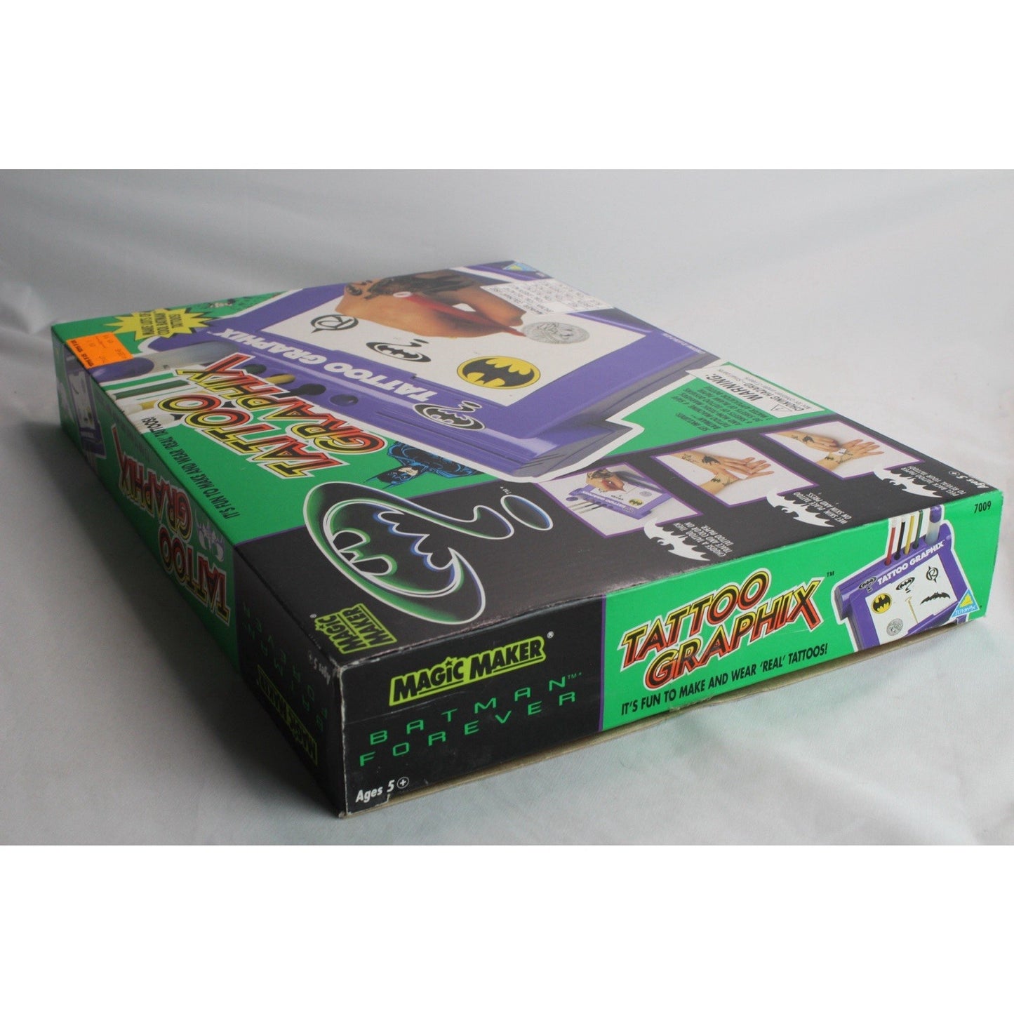 DC Batman Forever Tattoo Graphix 1995 Magic Maker Temporary Sticker Brand New