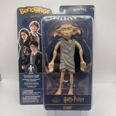 Harry Potter Movie Wizarding World Bendyfig Dobby Magical Elf 7" Figure