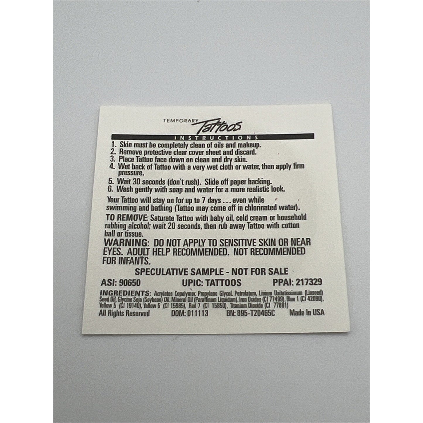 Texas Rangers MLB Baseball 10 Count Temporary Tattoos Game Party Team Home Run