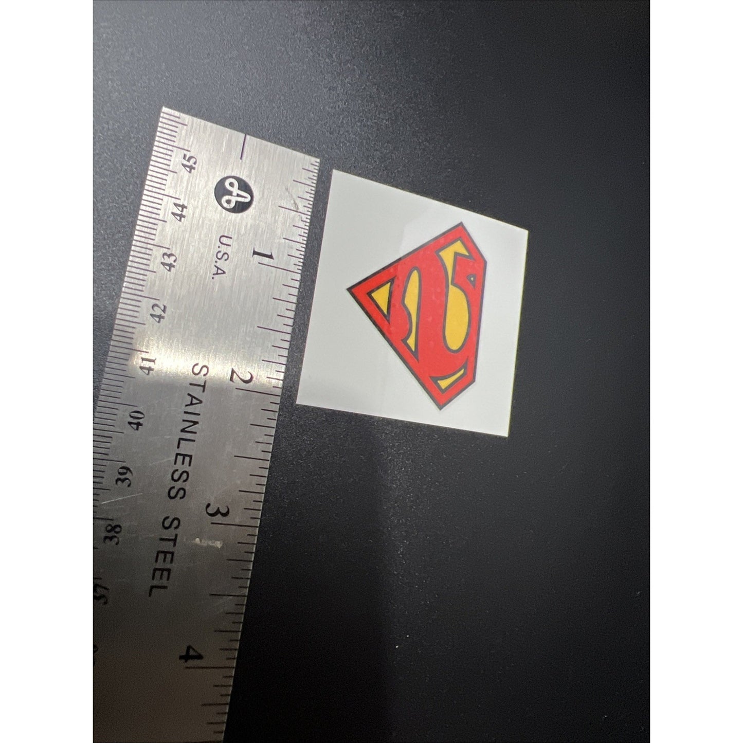 10pcs Superhero Tattoo Logo Temporary Tattoos Superman Party Favors Goodie Bags