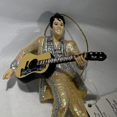 Elvis Presley Gold Suit Rocking '50s Ornament, 2019 New!