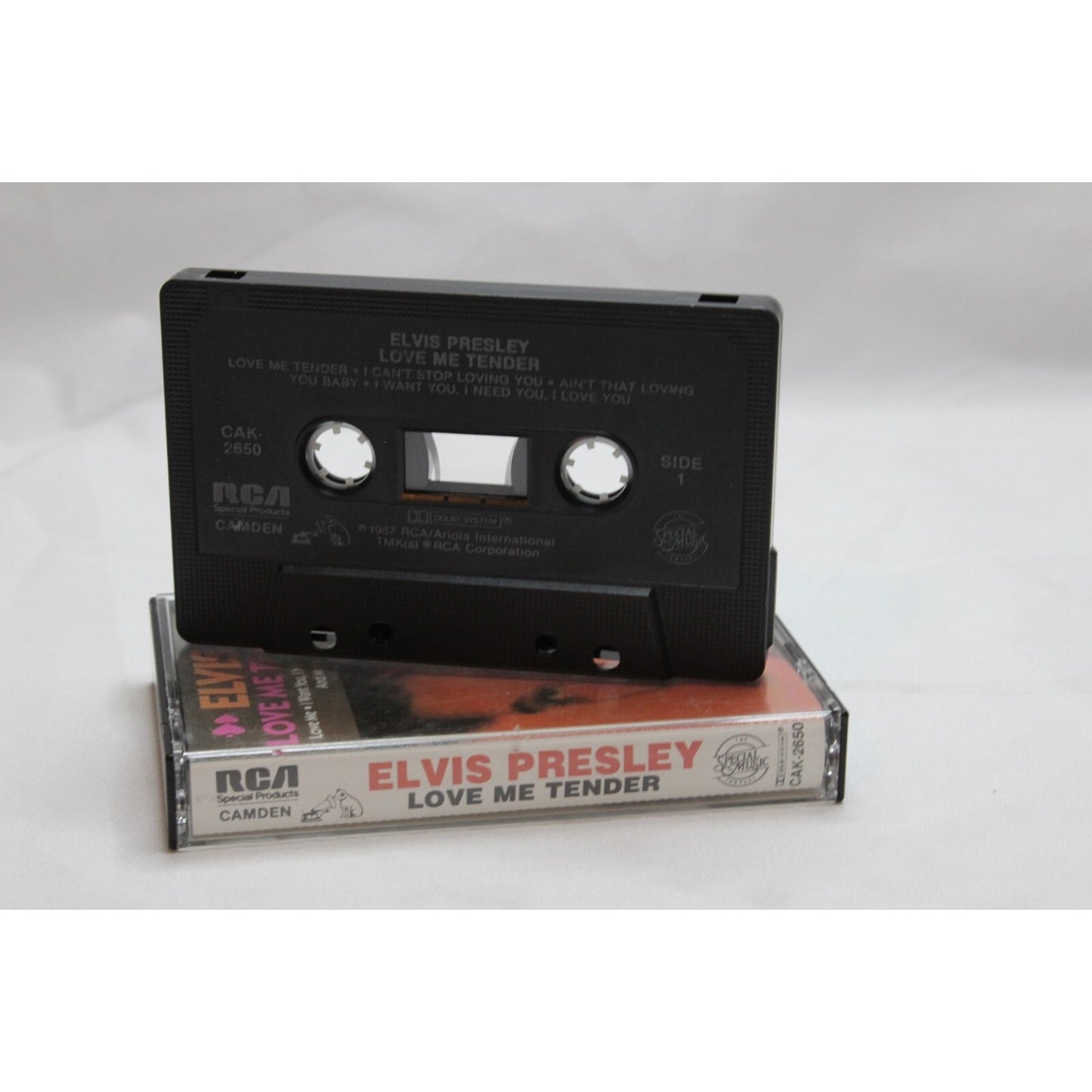 Elvis Presley Love Me Tender Cassette Tape Tested Music Used