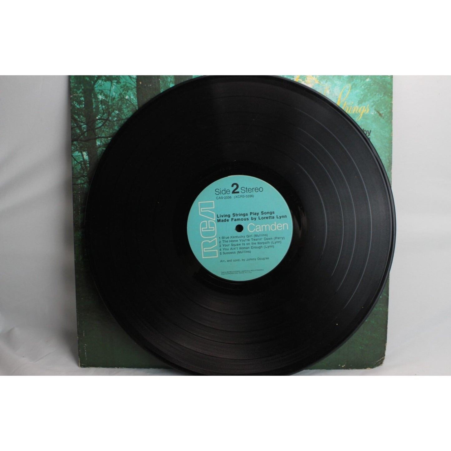 Living Strings Play Songs Made Famous By Loretta Lynn Vinyl Record Used