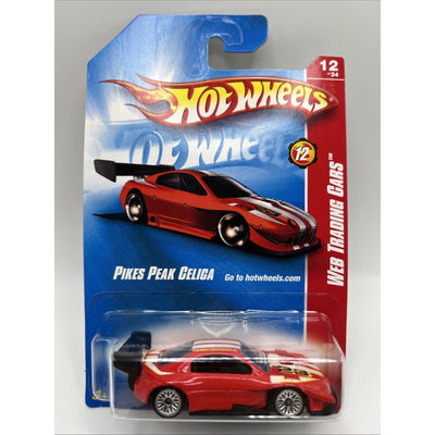 2008 Hot Wheels Pikes Peak Celica Toyota Web Trading Cards Die Cast Car Model