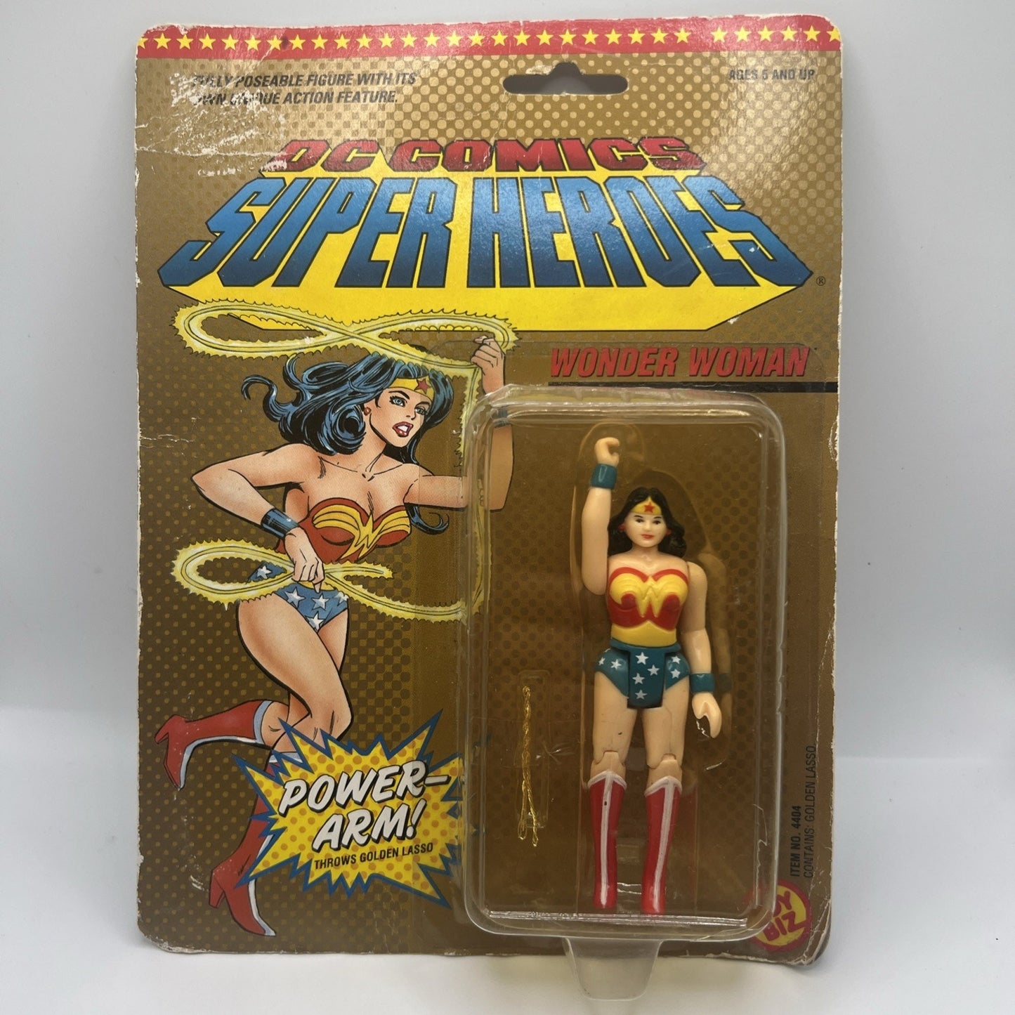 DC Comics Super Heroes Wonder Woman Action Figure ToyBiz 1989 New Sealed