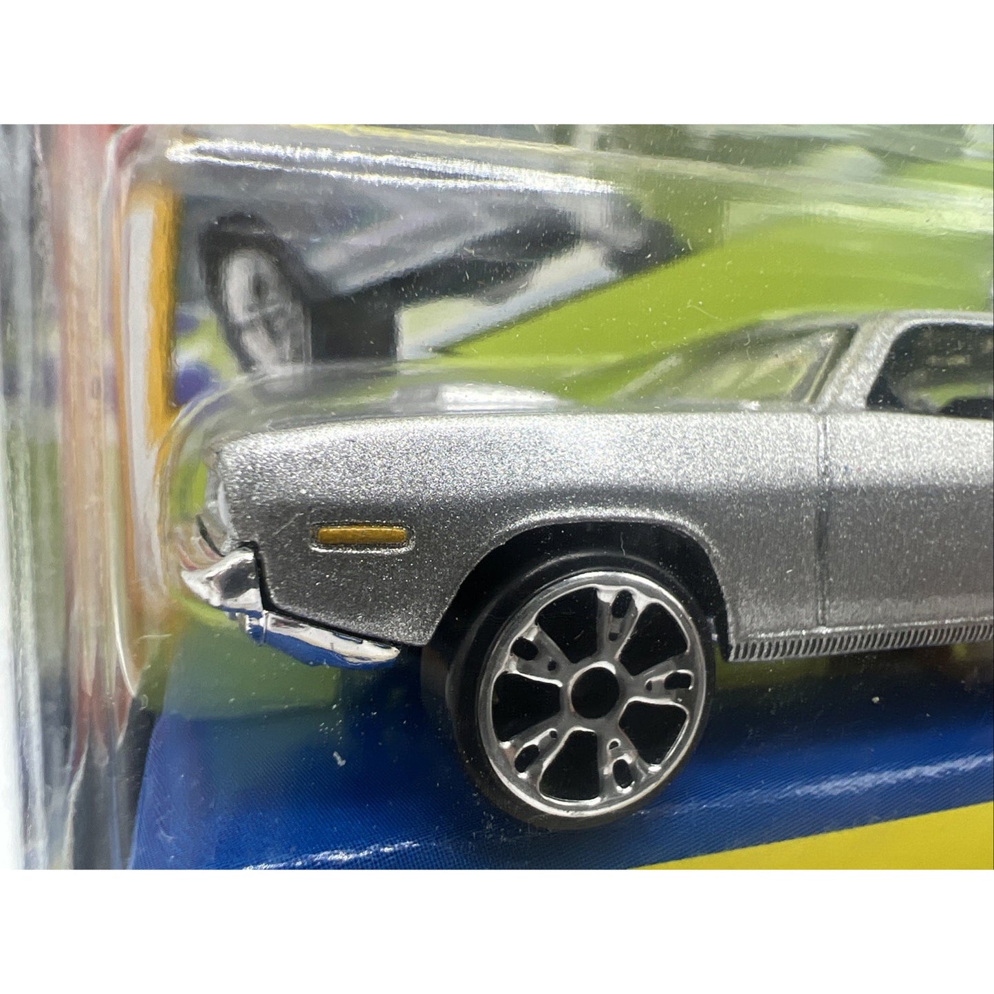 Matchbox Superfast 1970 Plymouth Cuda #4 A06 Silver Gray Muscle Car 35 Years