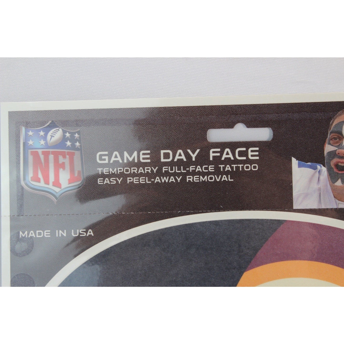 Washington Redskins Game Day Face Temporary Tattoo NFL Football Fan Tattoos