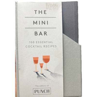 The Mini Bar Collection 100 Essential Cocktail Recipes 8 Notebook Box Set New