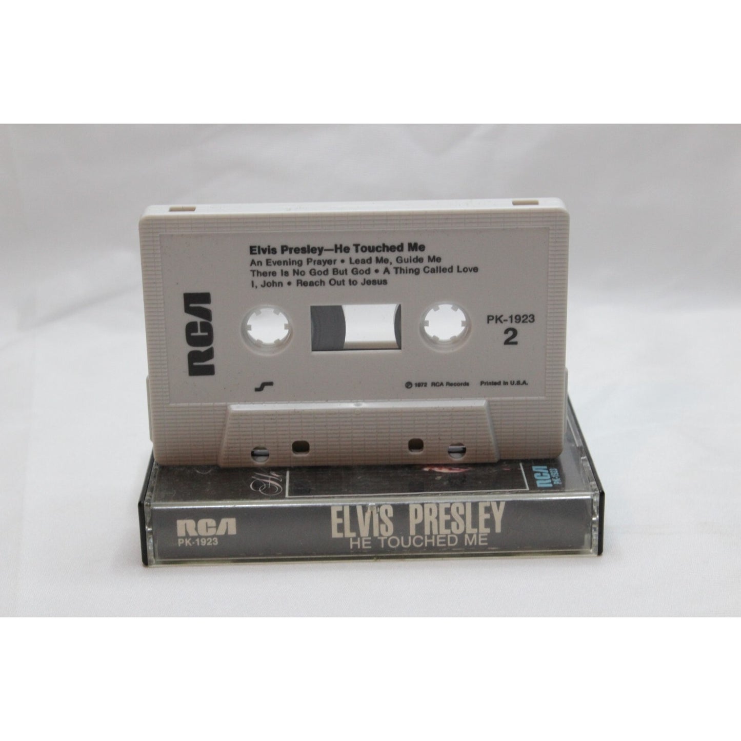 Elvis Presley He Touched Me Cassette Tape Tested Music Used