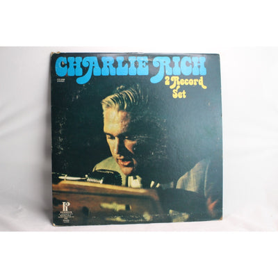 Charlie Rich 2 Record Set Vinyl Album Tested Used