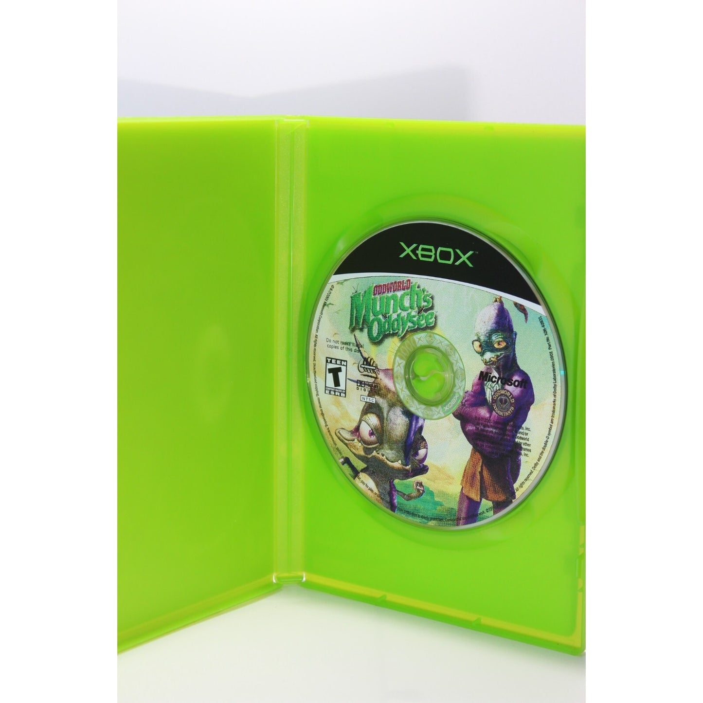 Oddworld Munch's Oddysee Xbox Tested Video Game Used