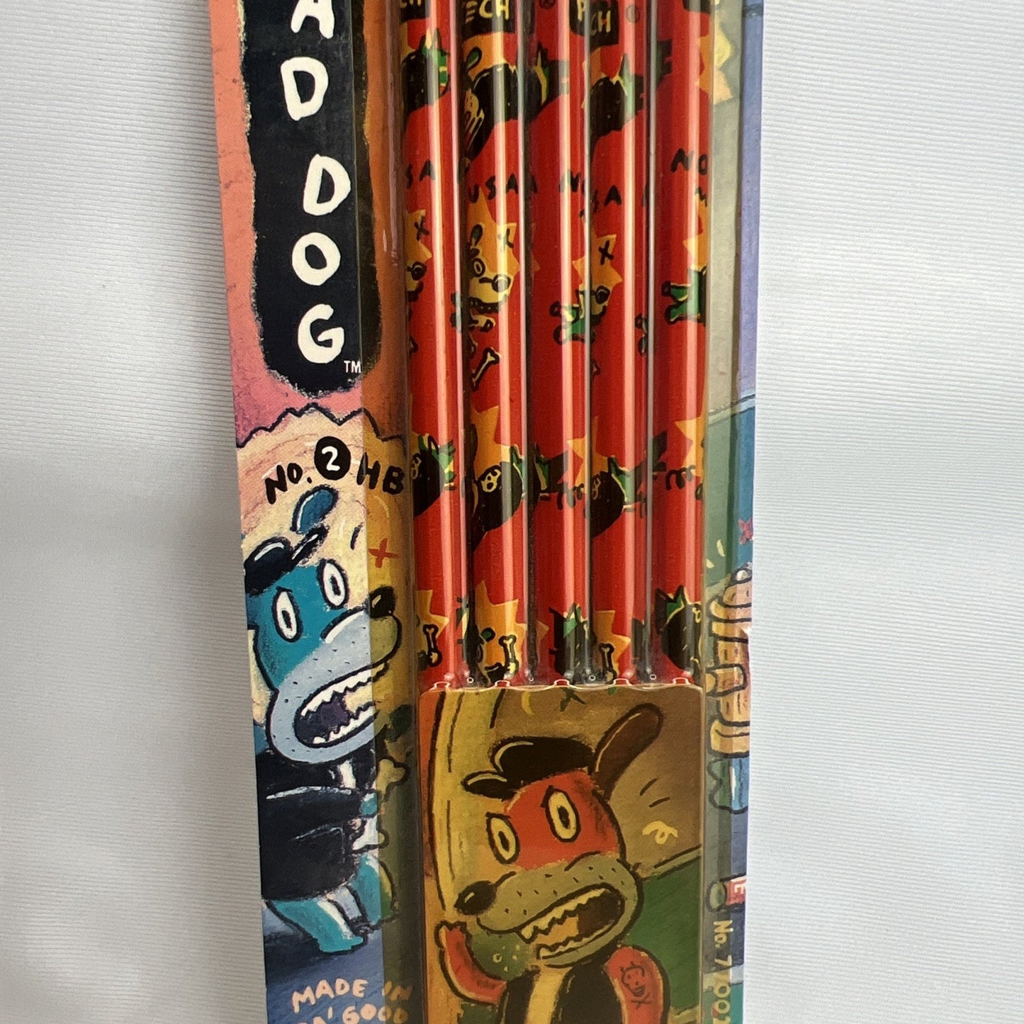 Pentech Pencils Mad Dog No 2 Lead Pentech New Old Stock USA Vintage Rare