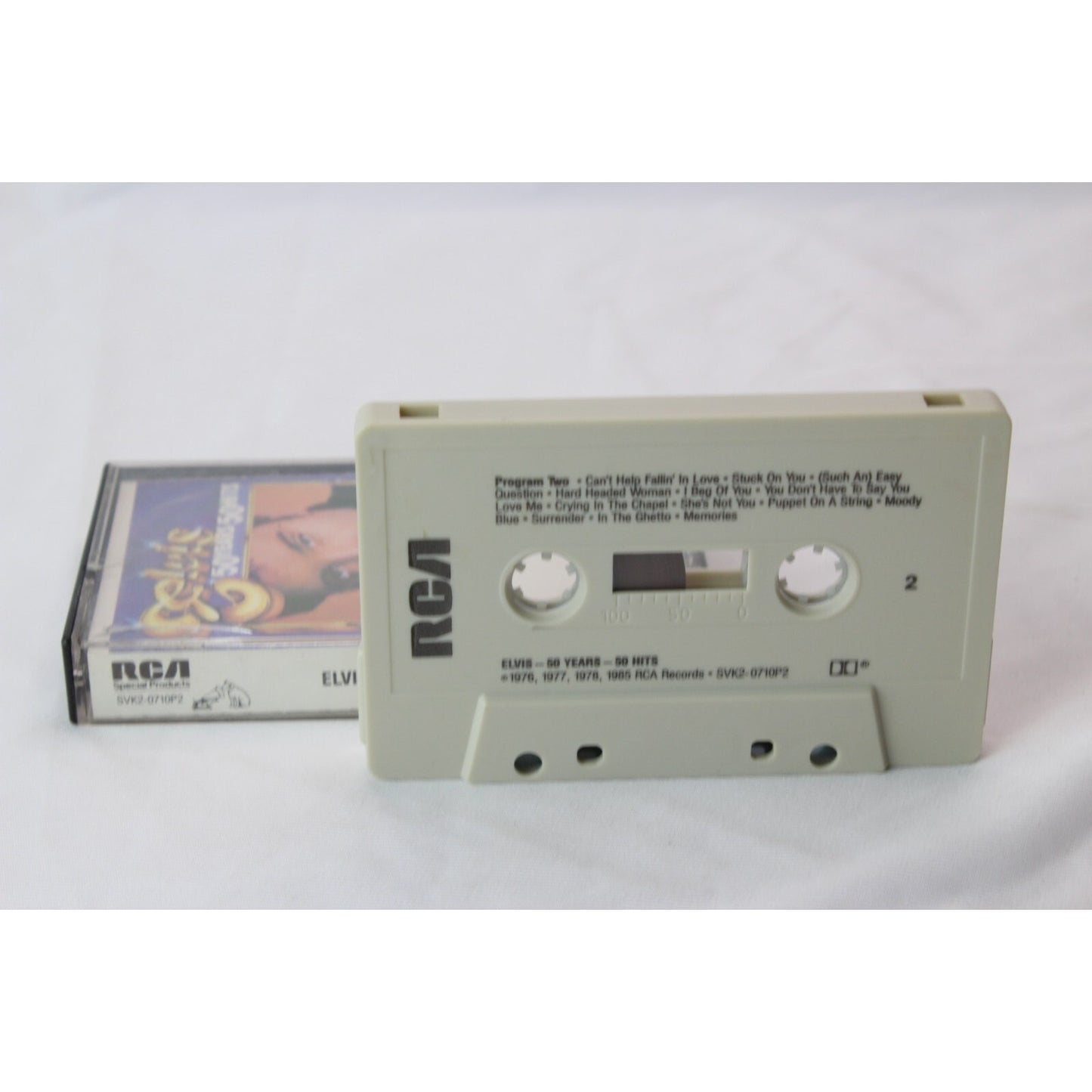 Elvis Presley 50 Years 50 Hits Cassette Tape Tested Music Used