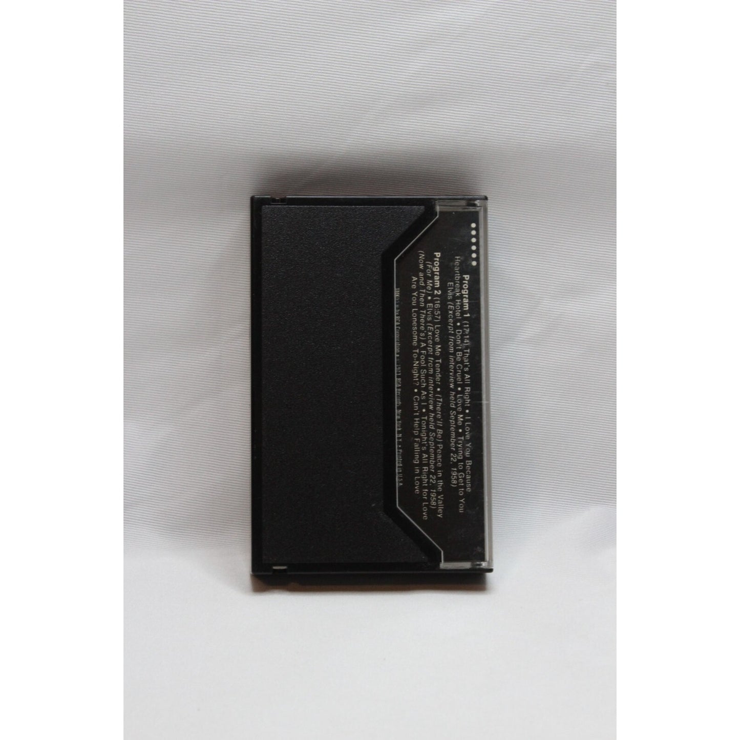 Elvis A Legendary Performer Vol 1 Cassette Tape Tested Music Used