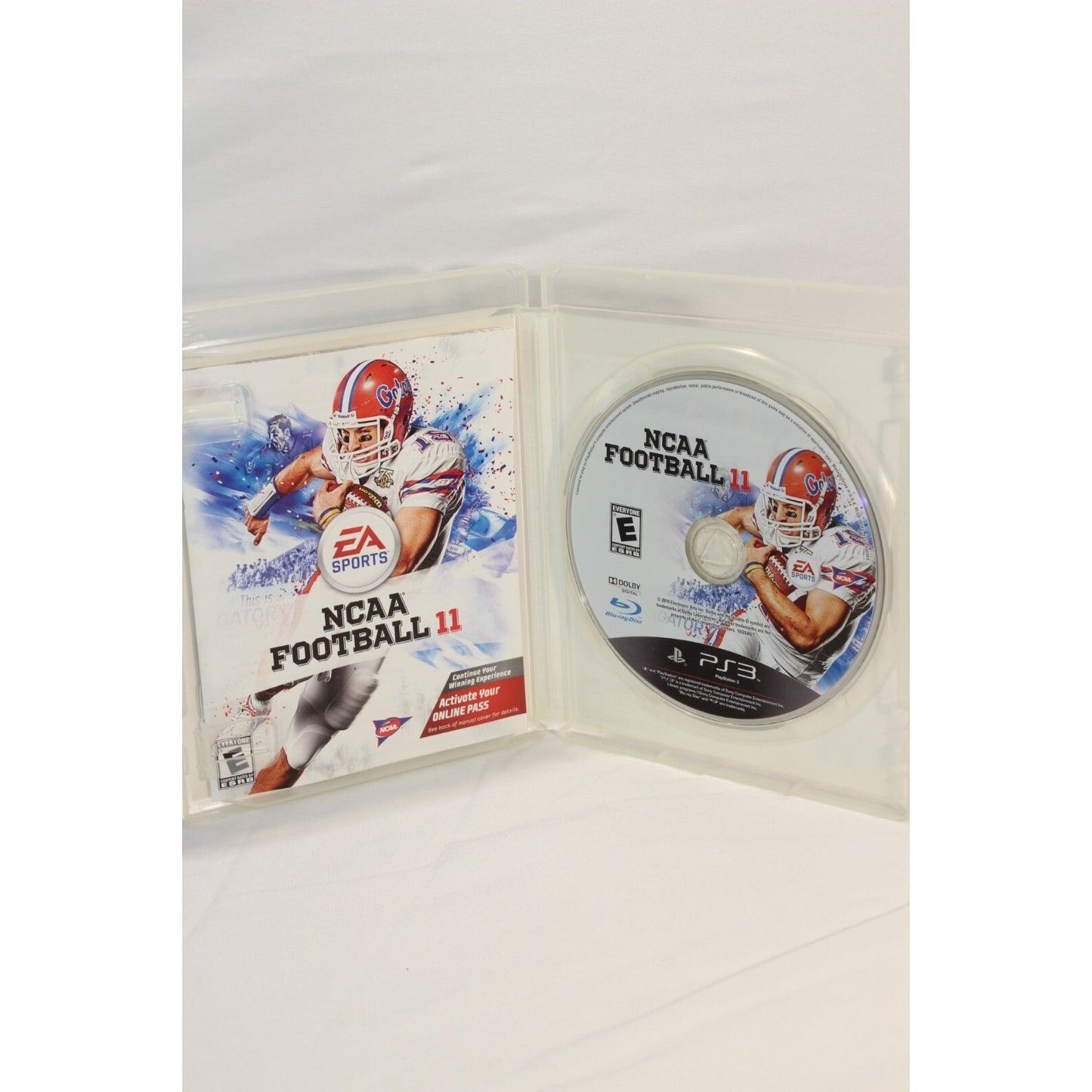 NCAA Football 11 PlayStation 3 PS3 Tested Video Game Used College Sports Game