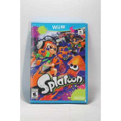 Splatoon Nintendo Wii U Tested Video Game Used Shooter Multiplayer Game