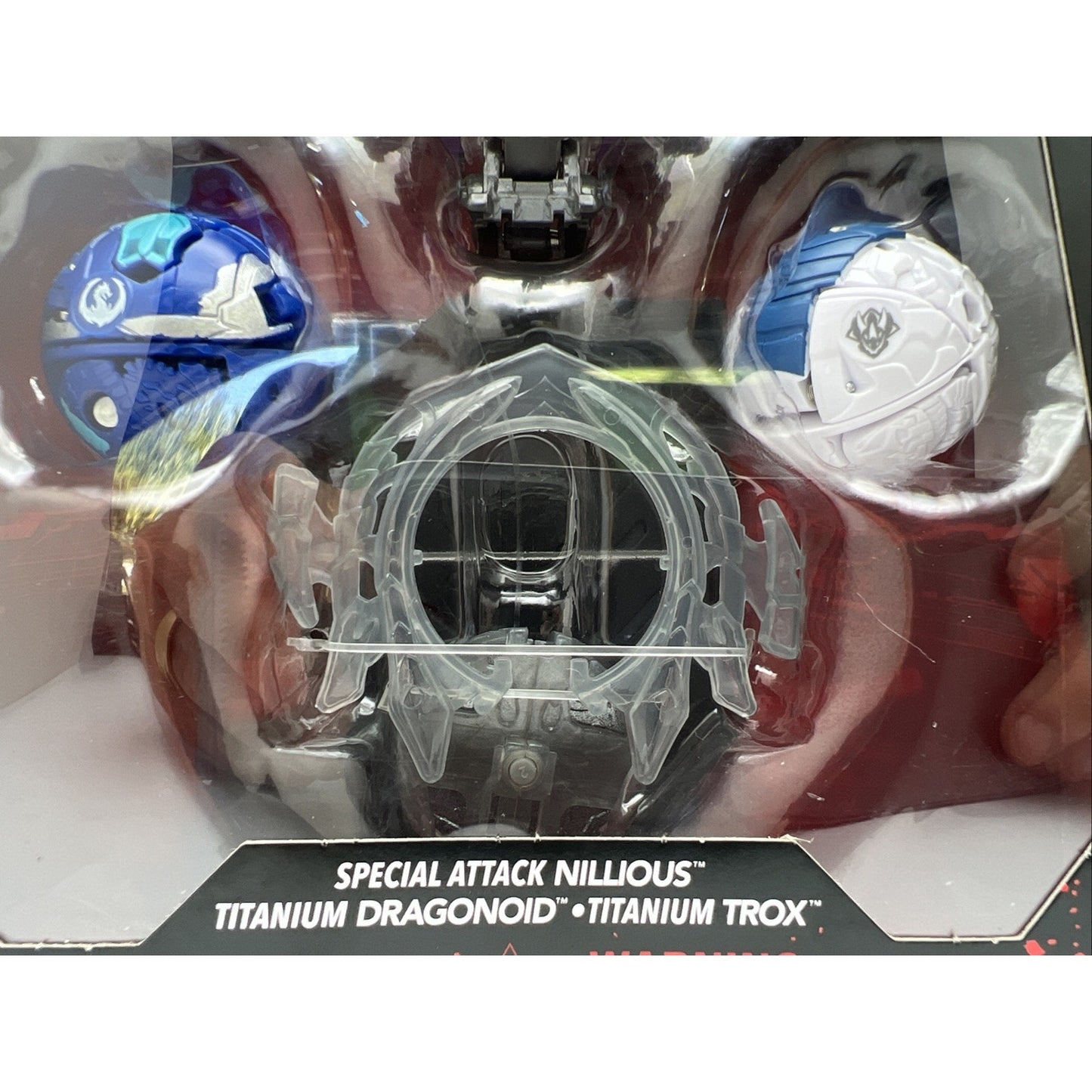 Roblox Bakugan Special Attack Nillious Dragonoid Trox Starter Pack Figures NEW